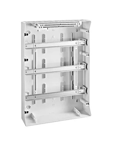 Tablou electric 3 rânduri, 54 module, alb - Schrack | aparatajelectric.ro