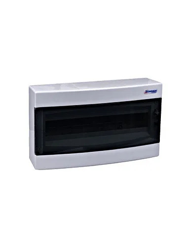 Tablou electric 1 rând 18 module alb Schrack - aparatajelectric.ro