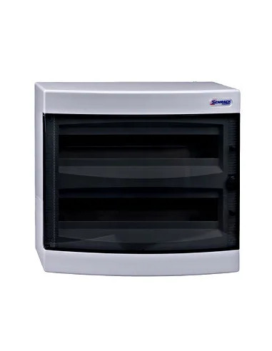 Tablou electric 2 rânduri, 36 module, alb mat - aparatajelectric.ro