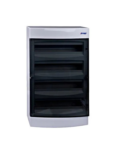 Cofret aparent 72 UH, 4 rânduri, IP40 - aparatajelectric.ro