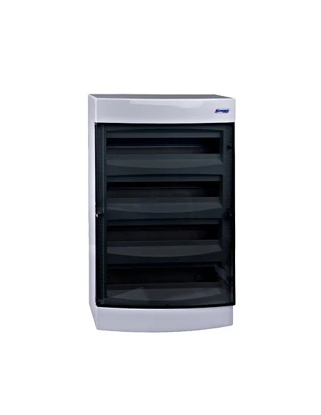 Cofret aparent 72 UH, 4 rânduri, IP40 - aparatajelectric.ro