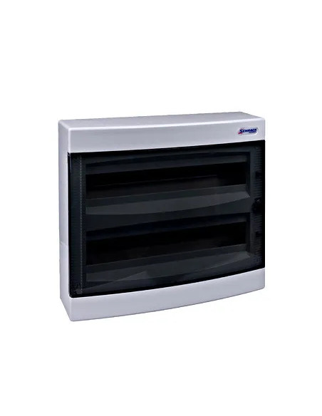 Tablou electric 2 rânduri, 36 module, alb mat - aparatajelectric.ro