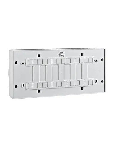 Tablou electric 1 rând 24 module alb mat - aparatajelectric.ro