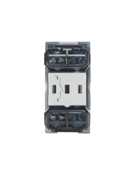 Întreruptor 1 modul alb Moda Voice - ELBI ELECTRIC | aparatajelectric.ro