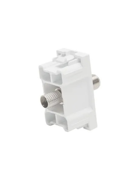 Priză mufă TV 1 modul alb ELBI - aparatajelectric.ro