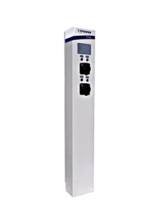 i-CHARGE PUBLIC 200, 2x Type2 22kW load balancing, RFID
