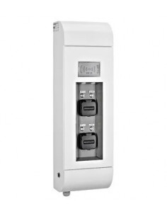 i-CHARGE PUBLIC Wall 2, 2x Type2 22kW load balancing, RFID