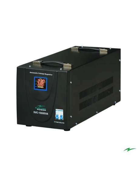 Stabilizator de tensiune monofazat 10000VA 8000W - Protecție de înaltă calitate pentru echipamente electrice