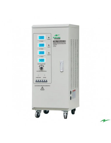 Stabilizator de tensiune trifazat 10000VA 8000W - Protecție puternică pentru aplicații industriale și comerciale