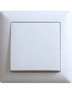 Intrerupător 10A Visage Alb - GUNSAN ELECTRIC | aparatajelectric.ro