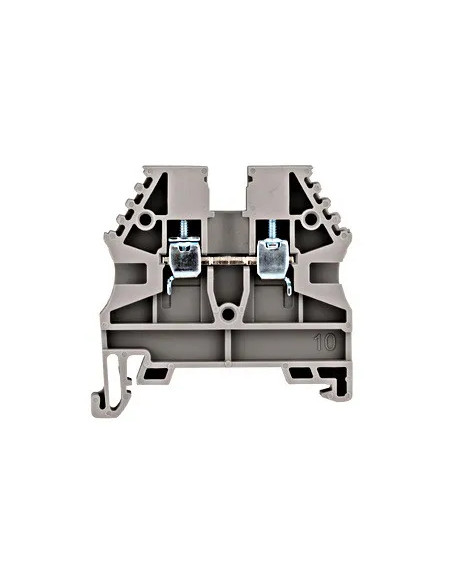 Clemă de fază, conex. cu şurub tip AVK 2,5, gri, 2,5 mm²