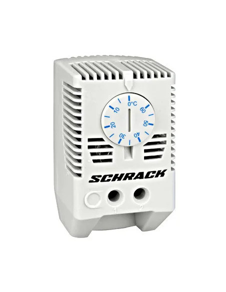 Termostat Ventilare Dulapuri 1ND Albastru - aparatajelectric.ro