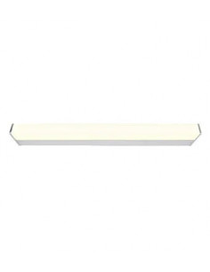 Bath Square Small, LED, 23W, 3000K, 1650lm, IP44, crom