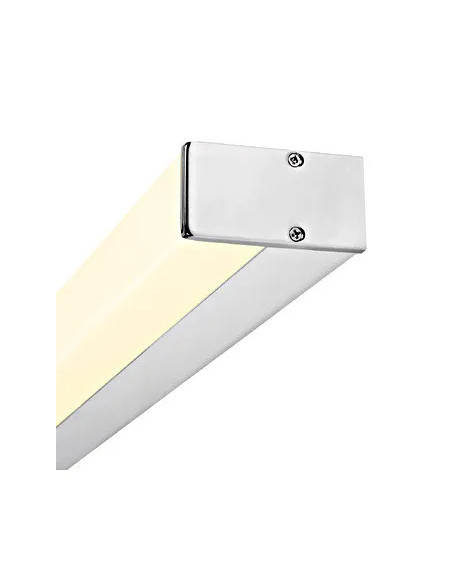Bath Square Small, LED, 23W, 4000K, 1650lm, IP44, crom