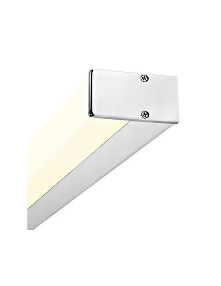 Bath Square Small, LED, 23W, 3000K, 1650lm, IP44, crom