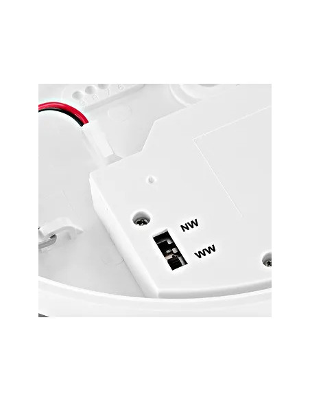 Elegance Round 3 EVOlution 24W/18W/10W 3K/4K Dim IP54 alb
