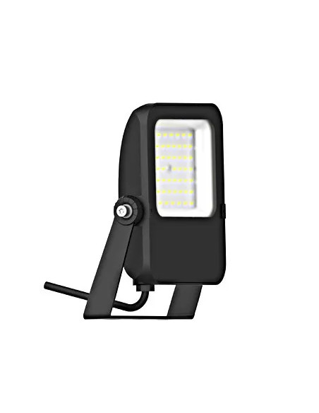 Capri LED Basic 50W 5500lm 4000K asimetric IP65 negru