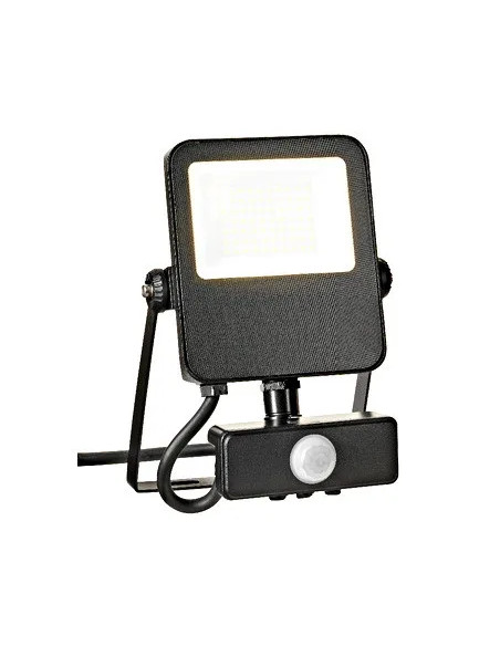 CAPRI LED Basic 30W, 3300lm, 4000K, senzor, IP65, negru