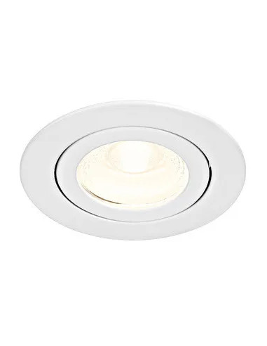 PUNTO LED 8W 760lm 840 36° 230V IP65/IP20 dim alb