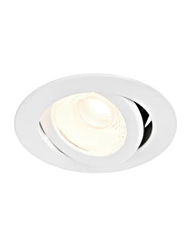 PUNTO LED 8W 760lm 840 36° 230V IP65/IP20 dim alb