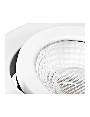 PUNTO LED 8W 760lm 840 36° 230V IP65/IP20 dim alb