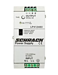 Sursă în comutație 12VCC 5A 60W Schrack - aparatajelectric.ro