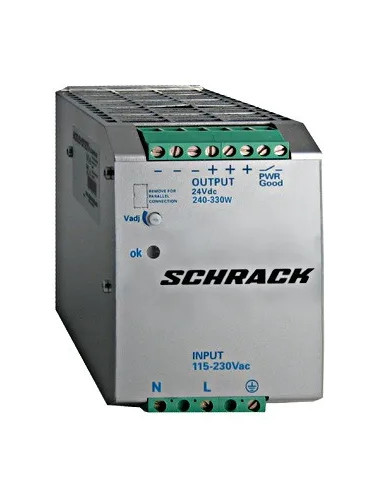 Sursă în Comutație 24VCC 12A 288W - Schrack | aparatajelectric.ro