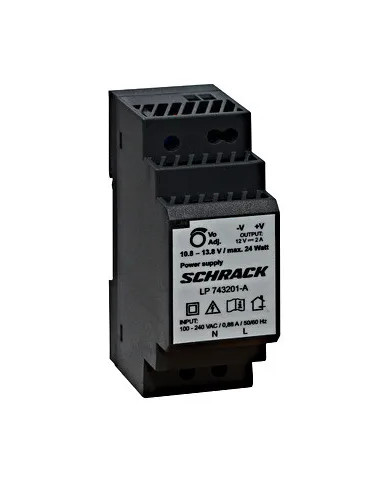 Sursă în comutație 12VCC, 2A, 24W - Schrack | aparatajelectric.ro