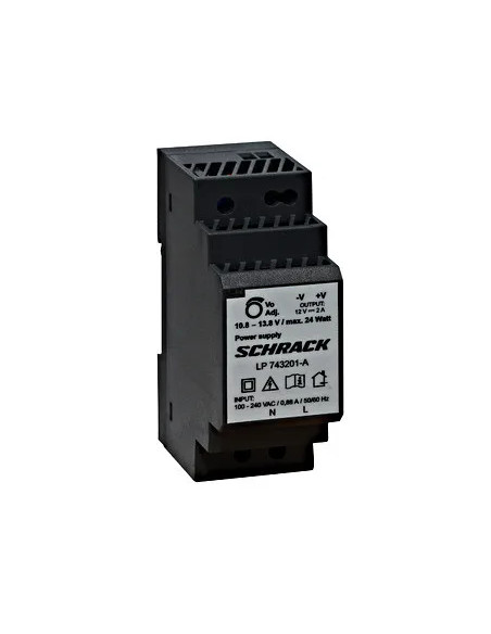 Sursă în comutație 12VCC, 2A, 24W - Schrack | aparatajelectric.ro