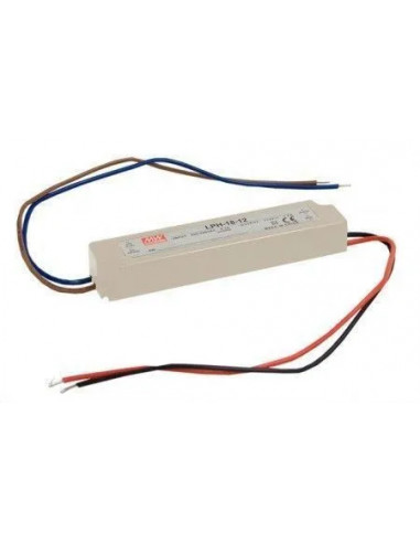 Sursă în comutație MeanWell 24VCC 0.75A - aparatajelectric.ro