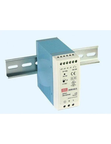 Sursă în comutație MeanWell 24VCC 60W - aparatajelectric.ro