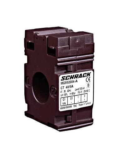 Transformator curent 40/5A, D21mm, clasă 3 - aparatajelectric.ro