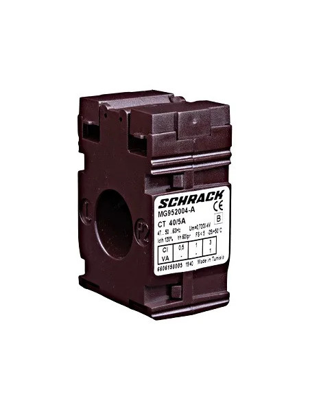 Transformator curent 40/5A, D21mm, clasă 3 - aparatajelectric.ro