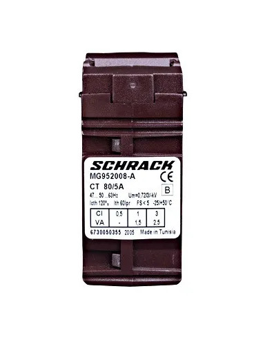 Transformator curent 80/5A, D21mm, clasă 1 - aparatajelectric.ro