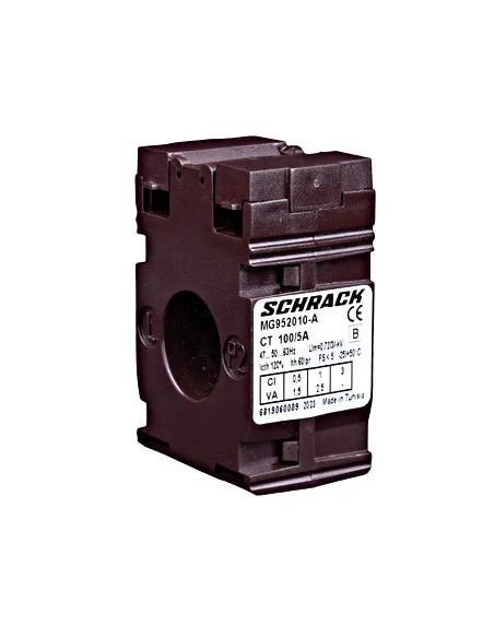 Transformator curent 100/5A, D21mm, clasă 0,5 - aparatajelectric.ro