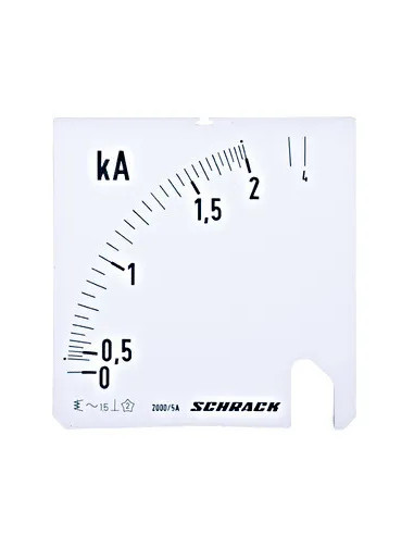 Scală Schrack 96*96mm 2000/4000/5A AC - aparatajelectric.ro