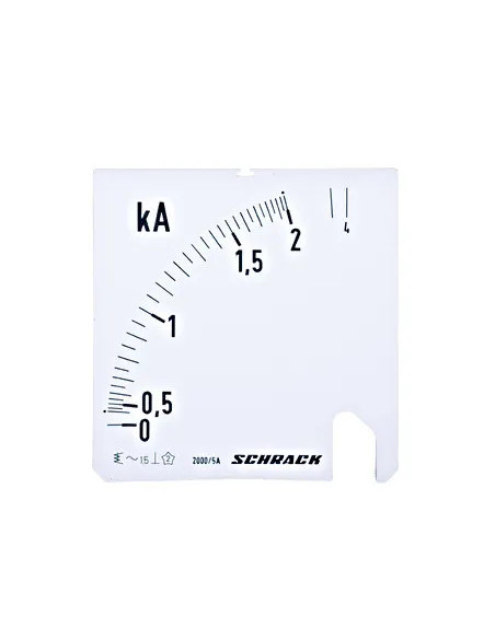 Scală Schrack 96*96mm 2000/4000/5A AC - aparatajelectric.ro