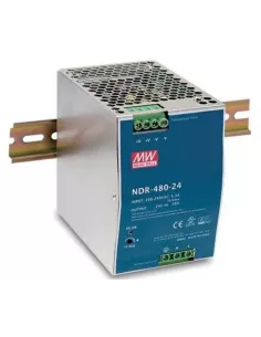 Sursă în comutație MeanWell 24VCC 20A - aparatajelectric.ro