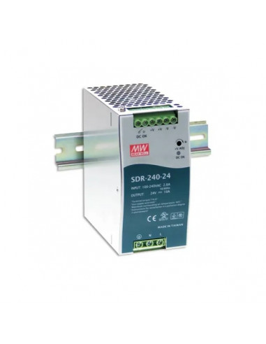 Sursă în comutație MeanWell 24VCC 10A 240W - aparatajelectric.ro