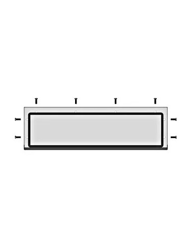 Placă de trecere plină H, L420 A100mm - Schrack | aparatajelectric.ro