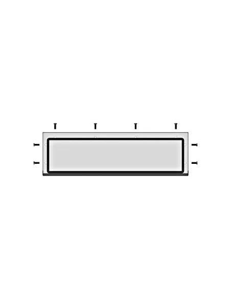 Placă de trecere plină H, L420 A100mm - Schrack | aparatajelectric.ro