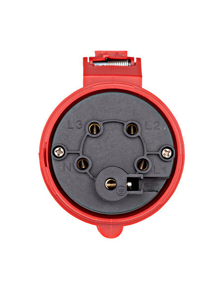 Priză CEE mobilă, 5 poli, 32A 400V IP44