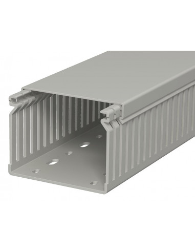 Canal pieptene OBO 2000x80x60mm pentru managementul cablurilor electrice - aparatajelectric.ro