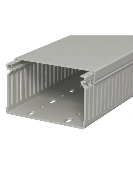 Canal pieptene OBO 2000x100x60mm pentru managementul cablurilor electrice - aparatajelectric.ro