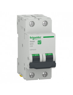 Easy9 Întreruptor automat 2P 25A 4500A curba C - siguranțe electrice