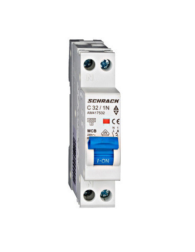 Întreruptor automat AMPARO SCHRACK C32A 1P N 4,5kA 1 modul