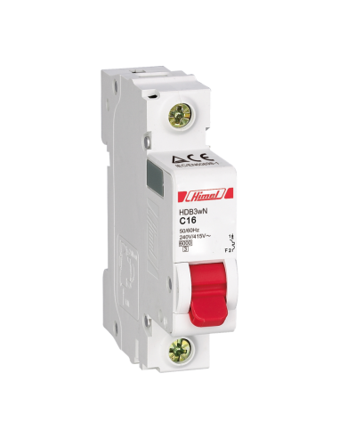 Disjunctor automat HDB3w C50A 1P 4,5kA | Himel | aparatajelectric.ro