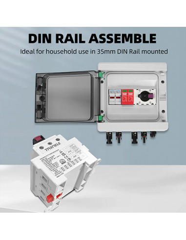 Întrerupător Manual DC 32A 1000VDC - Control și siguranță în aplicații fotovoltaice