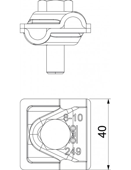Conector rapid Vario A4 pentru conductor 8-10 mm - eficiență și siguranță