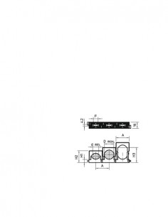 Cleme șir gri deschis 12-20mm - aparatajelectric.ro 2